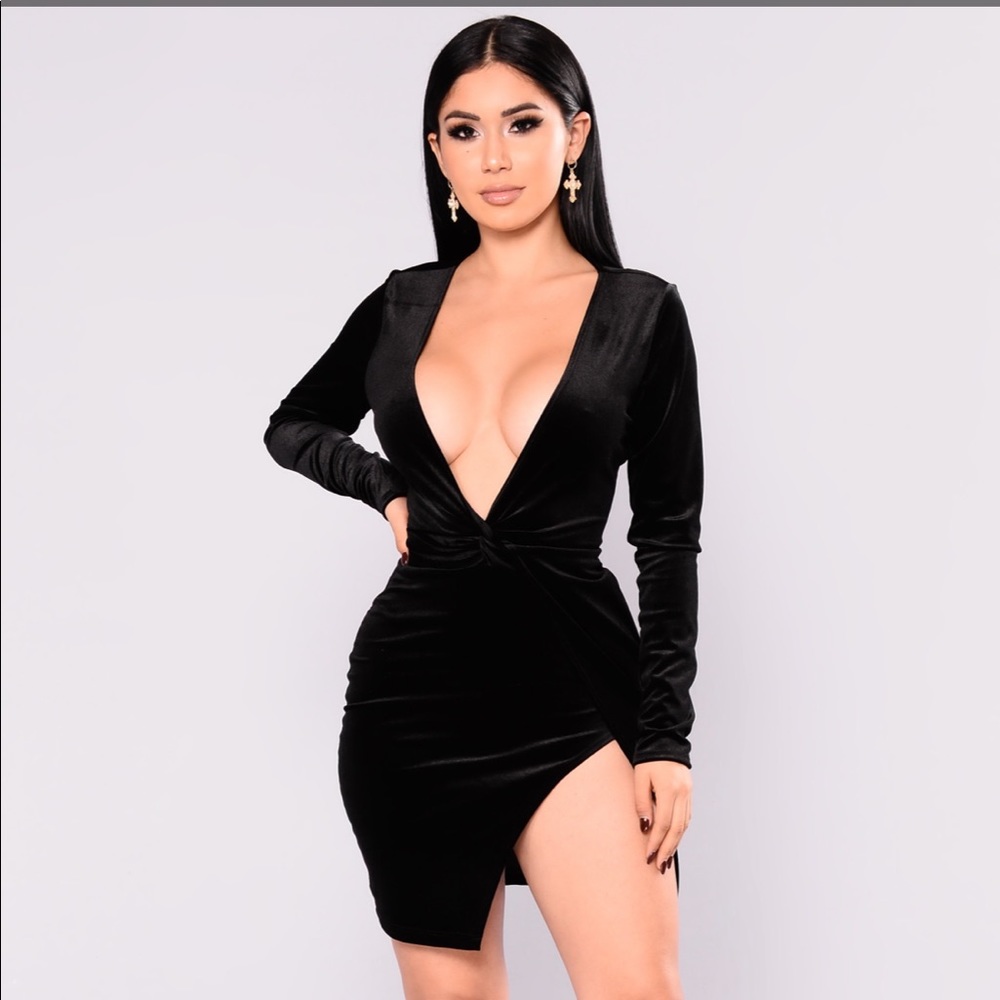 Sugar Coat Velvet Dress